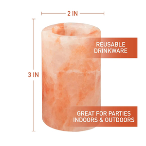 Vaso de Sal Rosa del Himalaya al por Mayor, Copa de Sal Natural Tallada a Mano, Utensilios de Bar para el Hogar/Restaurante - Product Image 5