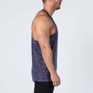 Débardeur Homme Haute Qualité Léger Respirant Spandex/Coton Logo Personnalisé Grande Taille Style Anglais Vente Chaude - Product Image 4