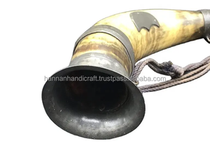 Cuerno de Beber Estilo Vikingo de Material Orgánico Pulido Moderno para Bodas y Fiestas, Recuerdo, Venta de Exportación - Product Image 4