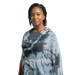 Bufanda de Cachemira y Viscosa para Mujer AHE-Textile, Teñida con Técnica Tie Dye, Ligera, Larga y Cuadrada, Transpirable, Resistente, para Uso Diario, Viajes y Todas las Estaciones - Product Image 1