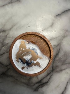 High Quality Walnut Custom Wood & Resin <b>Coasters</b> <b>for</b> <b>Drinks</b> Resin Tea Cup <b>Coaster</b> Round Design Modern Handmade Table Mat - Product Image 2