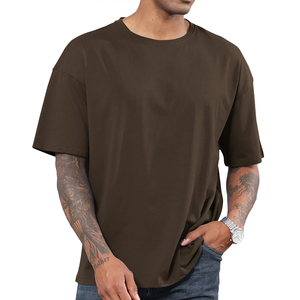Camiseta Casual de Cuello Redondo y Manga Corta para Hombre de Clush Industries, 100% Algodón, Corte Regular, Secado Rápido, Transpirable, Tejido Sólido - Product Image 3