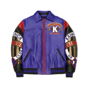 Veste universitaire en cuir d'agneau sur mesure pour homme, veste en cuir véritable de haute qualité fabriquée en usine, vêtements d'extérieur pour homme, support OEM - Product Image 6