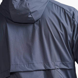 <b>Men</b> Soft Hooded Waterproof Windbreaker <b>Jacket</b> Casual Zip Front Outdoor Comfortable Breathable Regular Fit Fashion 100% Polyester - Product Image 6