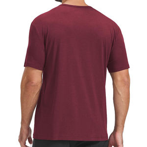 เสื้อยืดลำลองผู้ชายสำหรับฤดูร้อน ผ้าฝ้าย 100% แขนกุด ทรงโอเวอร์ไซส์ แห้งเร็ว สีพื้น - Product Image 3