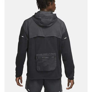 Men's Reversible Windproof Lightweight <b>Reflective</b> Bomber <b>Jacket</b> for Winter Sports & Outdoor Activities - Product Image 2