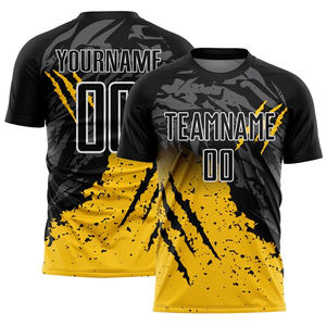 Camiseta de Fútbol Ligera y Transpirable para Equipos, Personalizable con Nombre y Número del Jugador, Tela Sublimada para Clubes y Ligas - Product Image 1