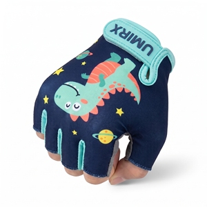 Gants de cyclisme d'été pour enfants, demi-doigts, respirants, imperméables, pour garçons et filles, gants de sport pour vélo - Product Image 5