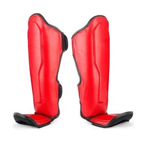 Protège-tibias et protège-pieds de boxe pour l'entraînement de boxe, MMA, Muay Thai et le combat – Équipement de protection des tibias et des pieds - Product Image 2
