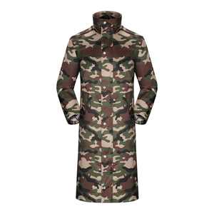 Impermeable Largo Negro de EVA para Hombre, Resistente al Agua, con Capucha, Cortavientos, Reutilizable y Ligero - Product Image 4