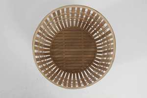 Panier en bambou naturel, organisateur de cuisine, contenants de rangement, boîte à nourriture tissée, organisateurs pour la maison et le jardin, articles décoratifs pour la maison - Product Image 2
