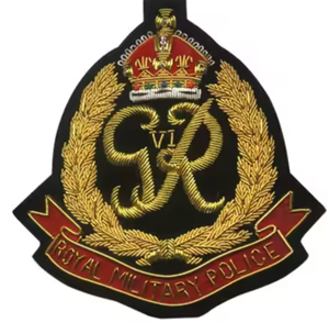 Écusson brodé main 3D en relief, résistant à l'eau, avec fil de bullion, motif crête, luxe, dorure, à coudre sur blazer, logo personnalisé - Product Image 5