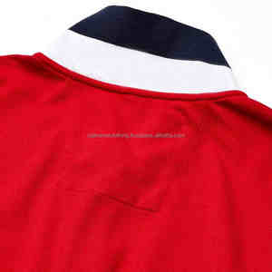 Venta al por mayor de los hombres Casual impreso para Polo mejor calidad bajo precio transpirable 100% algodón ropa deportiva de punto traje de tela - Product Image 6