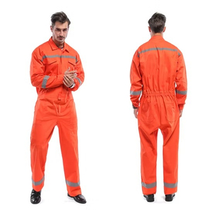 Overol de Seguridad Reflectante de Alta Visibilidad para Mecánicos de Campos Petroleros con Cinta Reflectante, Overol de Trabajo de Seguridad, Uniforme de Alta Visibilidad - Product Image 1