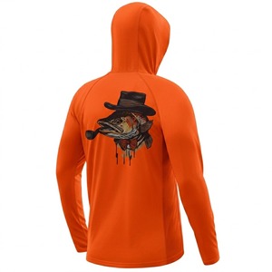 Hoodie de pêche léger pour homme, à manches longues, anti-UV, adapté à la randonnée et à la course à pied, peut couvrir le visage, UPF 50 - Product Image 1