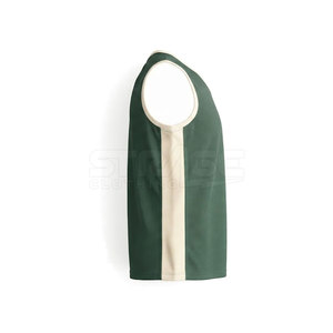 Maillot de basketball respirant et anti-humidité, coupe classique premium, pour l'entraînement, la pratique et les performances d'équipe, 100 % écologique - Product Image 3