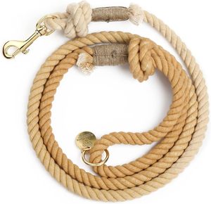 Handmade Braided Rope <b>Dog</b> <b>Leash</b> for Small <b>Dogs</b> – Organic Cotton Soft Strong Durable Pet Lead - Product Image 1