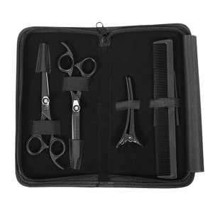 Juego de Tijeras de Peluquería de Acero Inoxidable, Tijeras de Entresacar para Salón y Barbería, Herramienta Profesional de Belleza para Cortar el Cabello - Product Image 4