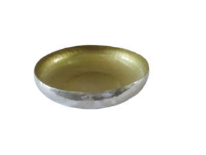 Bandeja de Servir de Latón Dorado de Lujo con Esmalte Craquelado, Ecológica, de Calidad para Hotel, Restaurante, Bar, Utensilios de Cocina, Decoración del Hogar, Decoración de Mesa, MOQ - Product Image 4