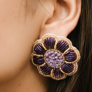 Pendientes bordados a mano, pendientes personalizados con múltiples cuentas, joyería festiva para mujer al mejor precio, pendientes con cuentas. - Product Image 5