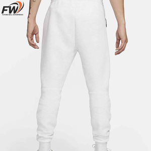 Vente Chaude en Gros – Pantalon de Jogging Ample en Coton avec Logo Personnalisé, Style Streetwear Décontracté, Coupe Large et Rayures Latérales Superposées pour Hommes - Product Image 3