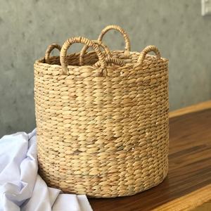 ตะกร้าสานสำหรับใส่ของในบ้าน,ตะกร้าใส่ผ้าสำหรับซักผ้าจากเวียดนาม - Product Image 6