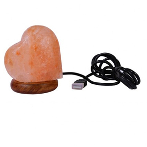 Lampes de sel de l'Himalaya miniatures USB élégantes, best-sellers, lampes d'appoint en cristal artisanales avec personnalisation de marque, directement de l'usine - Product Image 3