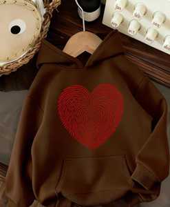 Stylish and Cozy Men's Winter Hoodie 100% Cotton Embroidered & Digital Printed for Winter Wear - Product Image 2