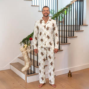 Conjunto de Pijamas Familiares Navideños OEM, 100% Poliéster, Ropa de Dormir Informal a Juego para las Fiestas, Colección Festiva para Toda la Familia - Product Image 3
