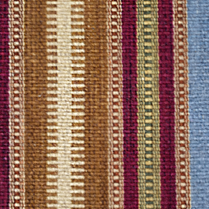DECORDEC Tapis artisanal moderne antidérapant en laine tissée à plat multicolore rayé, respectueux de l'environnement, coloris moutarde, rouge, olive, pour salon - Product Image 4
