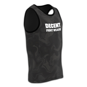 เสื้อกล้ามชกมวยแบบซับลิเมชั่น พิมพ์ลายกราฟิกคุณภาพพรีเมียมที่หน้าอก สามารถปรับแต่งได้ตามต้องการ - Product Image 3