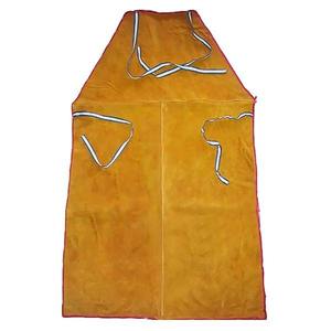 Custom Welding <b>Apron</b> Cowhide Leather Heat & Flame Resistant Heavy Duty <b>Work</b> - Product Image 1