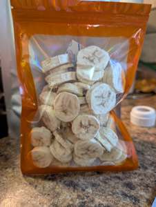 99 GD Tranches de bananes séchées, collation de fruits sucrée et croustillante, chips lyophilisées, prêtes à consommer, durée de conservation de 8 mois, vente en gros et au détail - Product Image 5