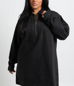 Vestido Lápiz de Mezclilla Elástica de Algodón para Mujer al por Mayor, Ropa de Mezclilla, Moda Femenina, Nueva Colección, Estilo Casual y Urbano, OEM - Product Image 6