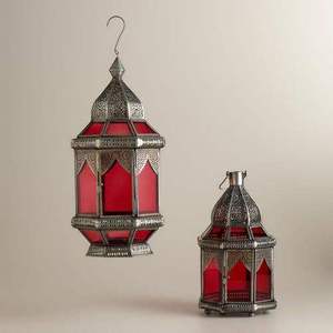 Luxury Iron <b>Lantern</b> for Home <b>Candle</b> Presentation Patio Balcony Decorative Display with Warm Lighting Experience - Product Image 1
