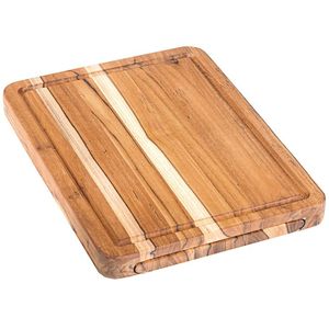 Planche à découper rectangulaire en bois naturel pour légumes, fruits, viande, pain, fromage et usage quotidien en cuisine - Product Image 5