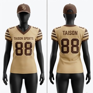 Maillot de football américain pour homme, grande taille, séchage rapide, respirant, antibactérien, anti-UV, 220 GSM, maille polyester, bleu royal - Product Image 1
