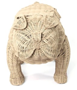 Panier de rangement pour bébé en rotin tressé écologique de haute qualité, organisateur de jouets, décoration intérieure, fabricant vietnamien, vintage - Product Image 6