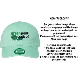 Gorras de Béisbol Personalizadas Eza con Bordado en Sarga, Estilo Relajado con Logotipo y Textos Personalizados - Product Image 4