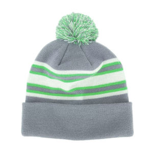 Gorros de Punto Deportivos Oficiales para Adultos, Gorros de Fútbol Clásicos a Rayas, Gorros de Fútbol Cómodos para Clima Frío con Múltiples Diseños - Product Image 2