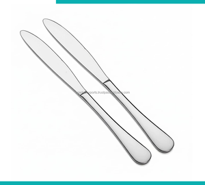 Cuchillo para Mantequilla y Cuchillos para Queso de Acero Inoxidable - Borde Liso, Apto para Lavavajillas, Resistente, para Servir en la Mesa - Product Image 2