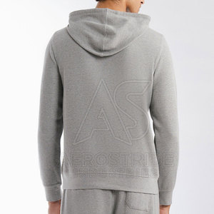 Sudadera con capucha de algodón de estilo moderno con costuras premium, sudadera básica de algodón para uso diario a la moda. - Product Image 2