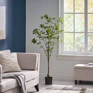 59.1 Inch Pieris Artificial <b>Tree</b> Durable and Versatile Indoor/<b>Outdoor</b> Decorative Element - Product Image 5