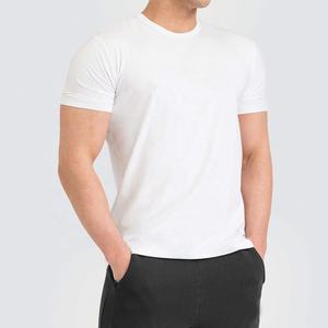 Logo personnalisé de luxe de qualité en coton Slim Fit T-Shirt Nouveau Design 100% coton tricoté surdimensionné votre propre marque vierge pour hommes garçons - Product Image 1