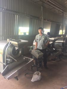 Machine de torréfaction automatique commerciale de noix de cajou du meilleur prix pour l'usage industriel de torréfaction de noix et d'arachides - Product Image 3