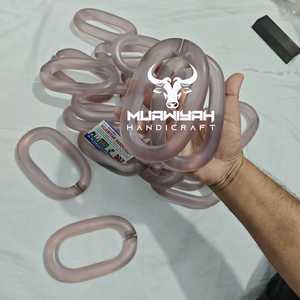 Top quality Resin Link Chain <b>light</b> pink color Decorative Hanging Luxury Home Office Wall Decor With custom size shape & color - Product Image 1
