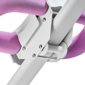 Macchina per Allenamento Addominale Domestico, Attrezzo per Addominali e Core da Donna, Capacità di Carico 150 kg, Ruote per Allenamento della Forza - Product Image 2