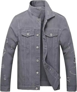 New Arrival Fashion Streetwear <b>Denim</b> <b>Jacket</b> High Quality Custom Design <b>Men</b> <b>Denim</b> <b>Jacket</b> In Different Sizes <b>Denim</b> <b>Jacket</b> For Sale - Product Image 1