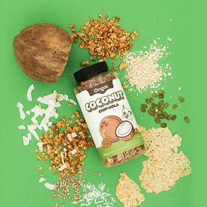 [FARMTOGLOBAL] Ongok Honey Chipnola Granola Cereal Korean Whole Grain Baked <b>Snack</b> Packaged Breakfast Product - Product Image 3