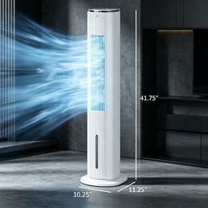 Ventilatore Rinfrescante 3-in-1 Bianco da 42FT con Umidificatore, Raffrescatore Evaporativo, Spina EU, 3 Modalità, 3 Velocità, Timer 12H per Uso Domestico - Product Image 5